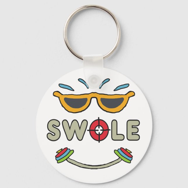 Chaveiro Swole Bodybuilding (Frente)