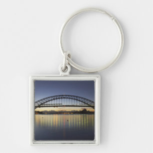 Chaveiro Sydney Harbor Bridge e Sydney Opera House em