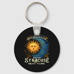 Chaveiro Syracuse New York 2024 Total Eclipse Solar Celesti