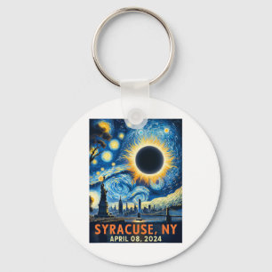 Chaveiro Syracuse New York Total Solar Eclipse 2024 Starry