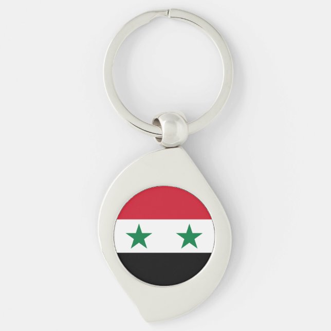 Chaveiro Syria Old Flag (Frente)