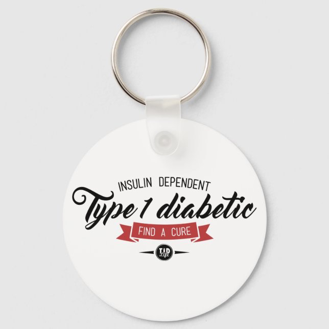 Chaveiro T1D Alert Keychain (Frente)