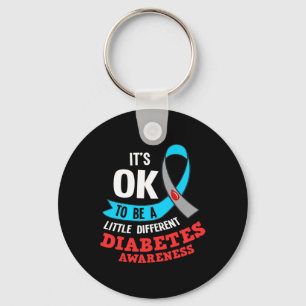 Chaveiro T1D Tipo 1 Diabetes Presente Sensibilização para a