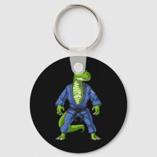 Chaveiro T-rex Dinossaur Jiu-jitsu Judo Ninja Artes Marciai