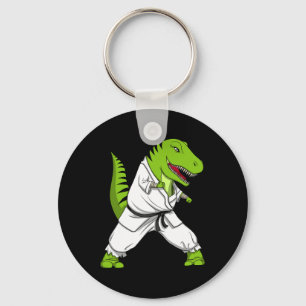 Chaveiro T-rex Dinossaur Karate Kickboxing Artes Marciais J