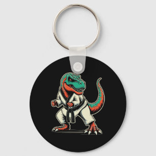 Chaveiro T-rex Dinossaur Karate Taekwondo Artes Marciais