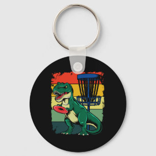 Chaveiro T Rex Frisbee Dinossauro Lançador Recreativo Dino 