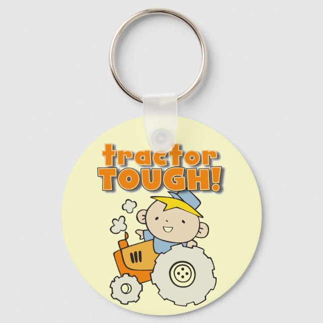 Chaveiro T-shirt e presentes resistentes do trator (Frente)