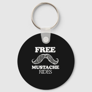Chaveiro T-shirt FREE MUSTACHE RIDES