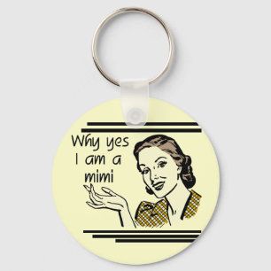 Chaveiro T-shirt Mimi retros e presentes