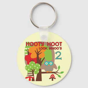 Chaveiro T-shirts e presentes de segundo aniversário