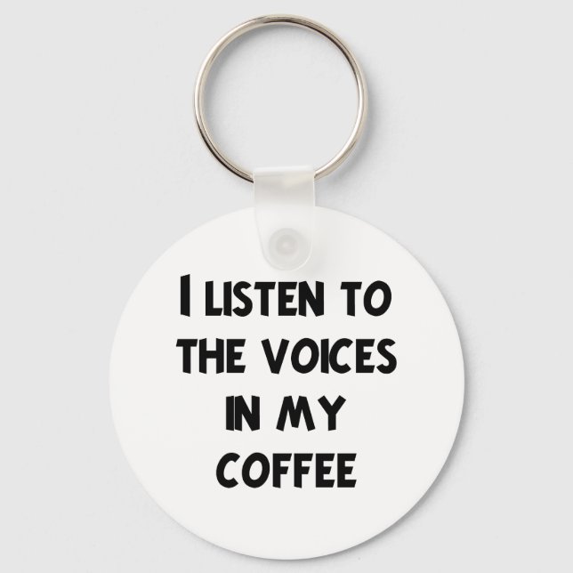 Chaveiro T-shirts e presentes para café (Frente)