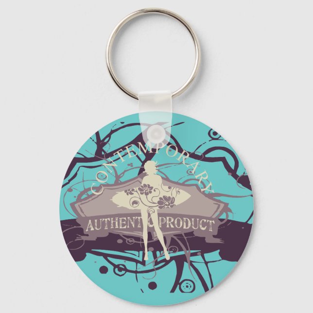 Chaveiro T-shirts e presentes para dança contemporânea (Frente)