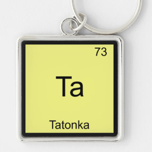 Chaveiro Ta - Tatonka Camiseta de símbolo de elemento de qu