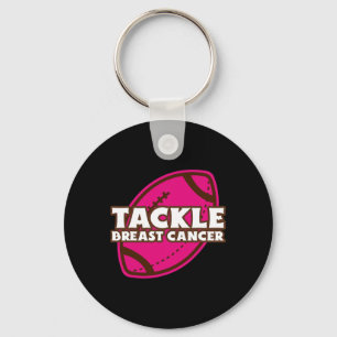 Chaveiro Tackear o Cancer de futebol americano do Cancer Br