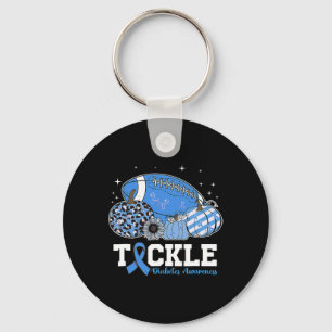 Chaveiro Tackle Diabetes Azul Diabéticos Tipo 1 Awaren