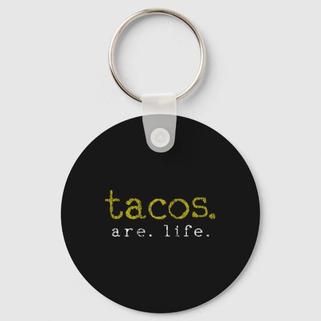 Chaveiro Taco Comida mexicano presente Taco Lover (Frente)