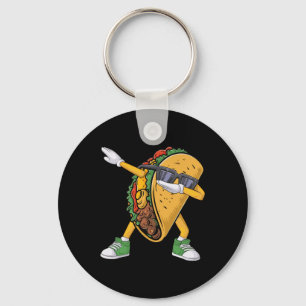 Chaveiro Taco Dabbing Cinco De Mayo Engraçado Rapazes Homen