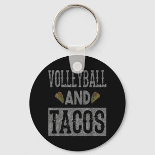 Chaveiro Taco Diversão de Voleibol e Tacos