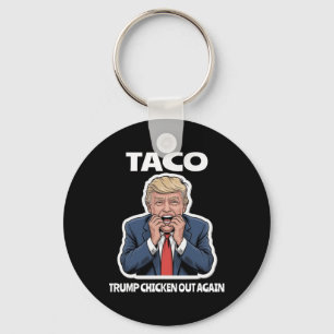 Chaveiro Taco Engraçado Amedronta Trump Sempre se Apavora