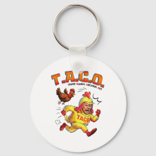 Chaveiro Taco Engraçado Trump Sempre Chica Galinha Camisa M