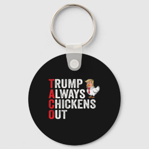 Chaveiro Taco Engraçado, Trump Sempre Desiste