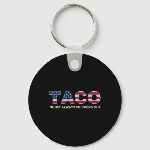 Chaveiro Taco Engraçado Trump Sempre Desiste 2