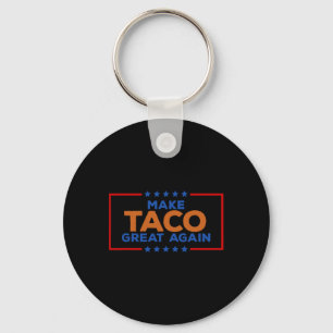 Chaveiro Taco Engraçado Trump Sempre Desiste Faça Taco Gre