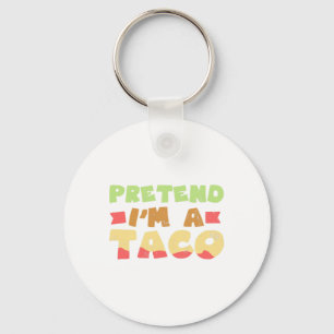 Chaveiro Taco Halloween Design de Figurino Fingindo que sou