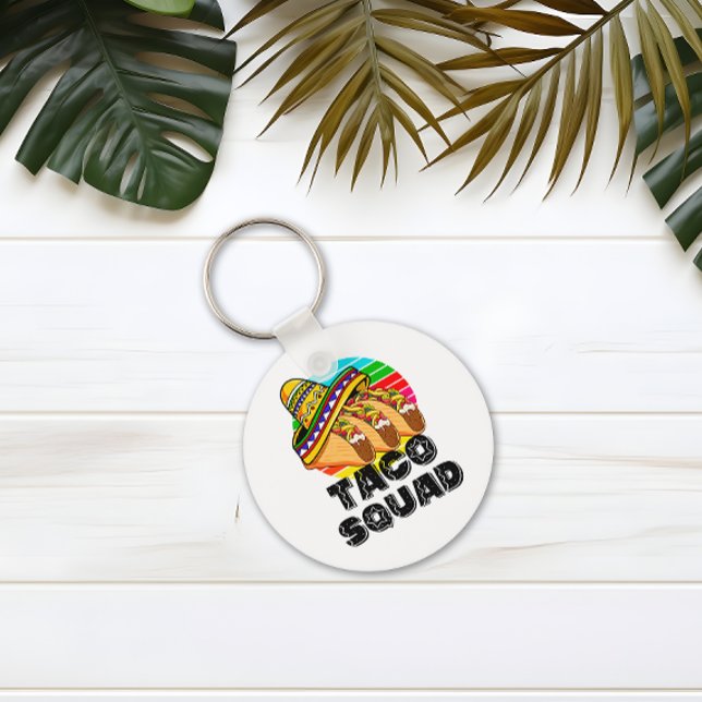 Chaveiro Taco Squad, Cinco de Mayo (Taco Squad Keychain)