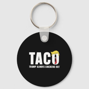 Chaveiro Taco Trump Sempre Desiste Engraçado Sarcástico Dei