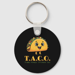 Chaveiro Taco Trump Sempre Fala De Piada Democrata Engraçad