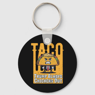 Chaveiro Taco Trump Sempre Fala Frio De Memória Engraçado T