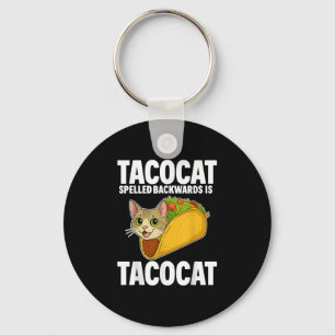 Chaveiro Tacocat Ortografado Para Trás Presentes Engraçados