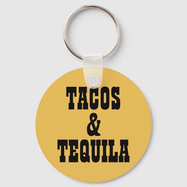 Chaveiro Tacos & Tequila (Frente)