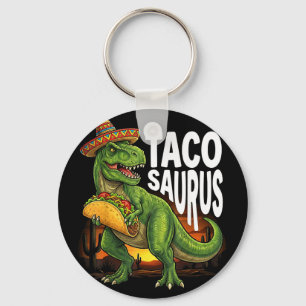 Chaveiro Tacosaurus taco dinossauro t rex engraçado cinco d