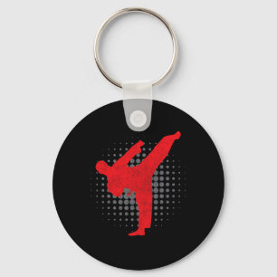 Chaveiro Taekwondo Kick Karate Boys Meninas Artes Marciais