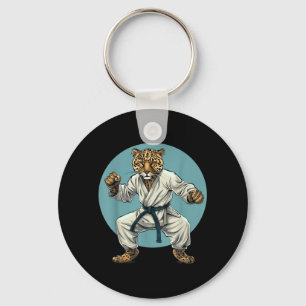 Chaveiro Taekwondo Leopard Kickboxing Animall Jiu-Jitsu