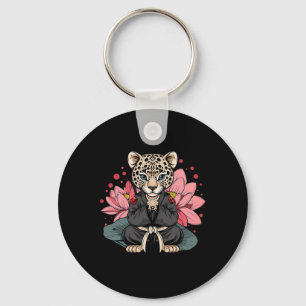 Chaveiro Taekwondo Leopard Kickboxing Animall Jiu-jitsu Kun