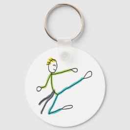 Chaveiro Taekwondo Stickman