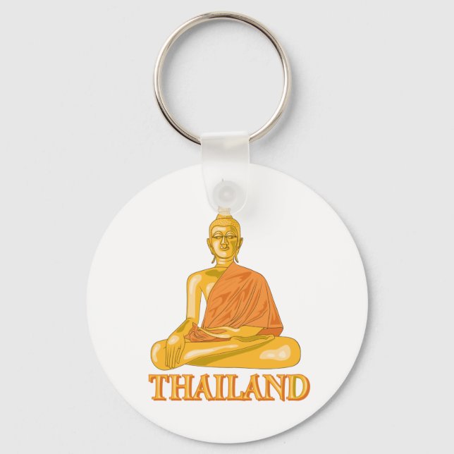 Chaveiro Tailandês Buddha (Frente)