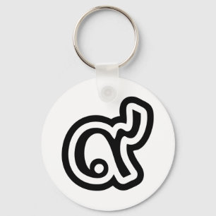 Chaveiro Tailândia Lucky Número 9 / Nove / ๙ (Gao/Kao) Tail