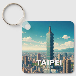 Chaveiro Taipei 101 Taiwan