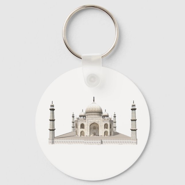 Chaveiro Taj Mahal: Modelo 3D: (Frente)