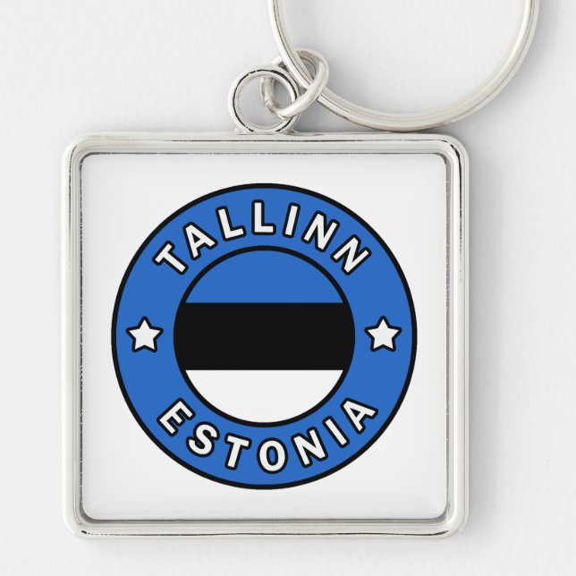 Chaveiro Tallinn Estônia (Frente)