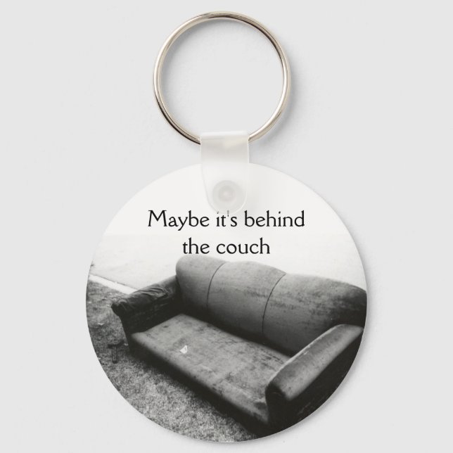 Chaveiro Talvez esteja atrás (Frente)