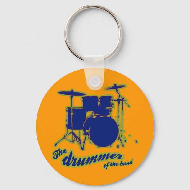 Chaveiro tambor de percussão ~ batermer (Frente)