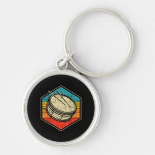 Chaveiro Tambor de Snare da Vintage Retroativa - Linha de t
