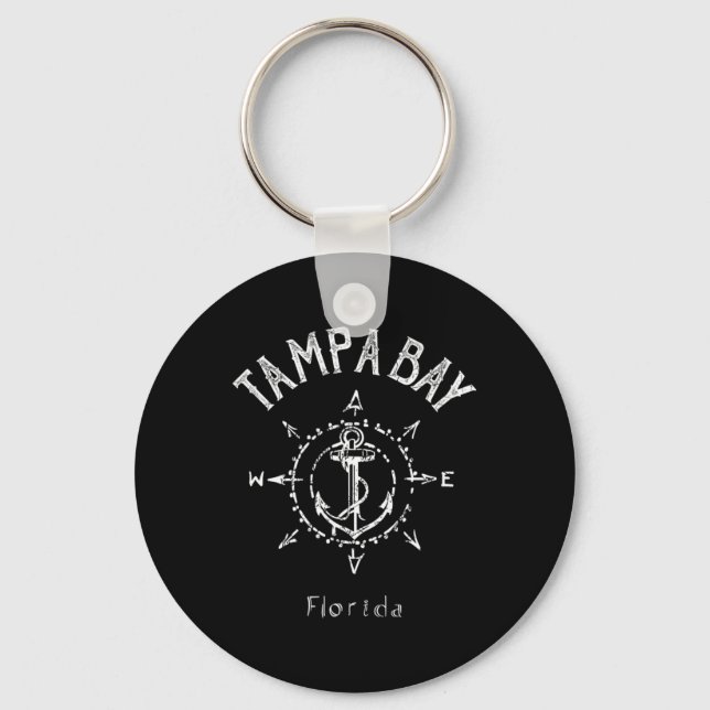 Chaveiro Tampa Bay Florida Sailing (Frente)
