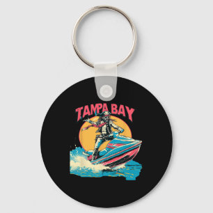 Chaveiro Tampa Bay Pirata Flórida Jetski Barco Engraçado Ga
